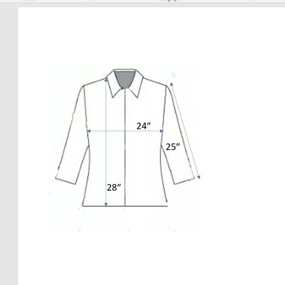 White Stag Button Up Top - Picture 9 of 9